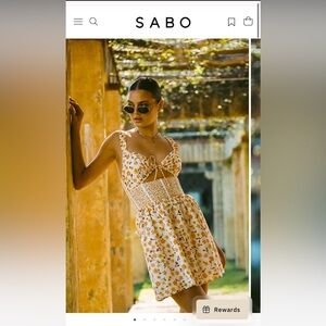 NWT Sabo Skirt Corset Dresss